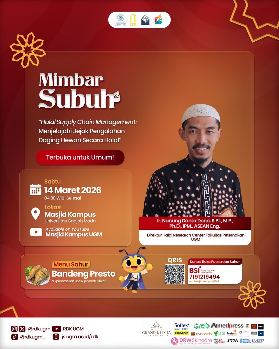 Ramadhan Di Kampus UGM 1447 H tweet media