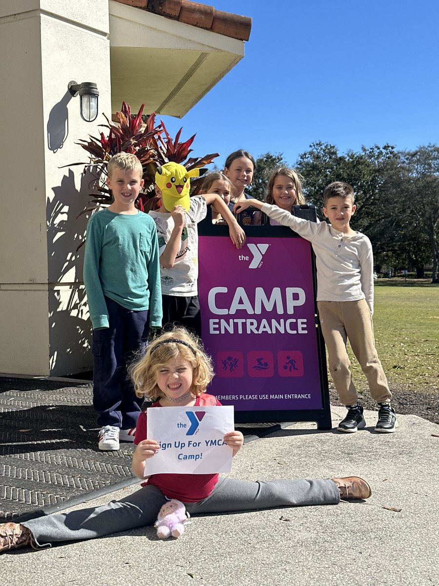 YCentralFlorida's tweet image. Spring Break is here, and there’s no place like the Y to spend it! ☀️

Our campers are ready for a week full of fun, friendship, and adventure. 💙

Check out our camp offerings at ymcacf.org
😎

#GetYStrong #NoPlaceLikeThisPlace #SpringBreakCamp #YMCAFun