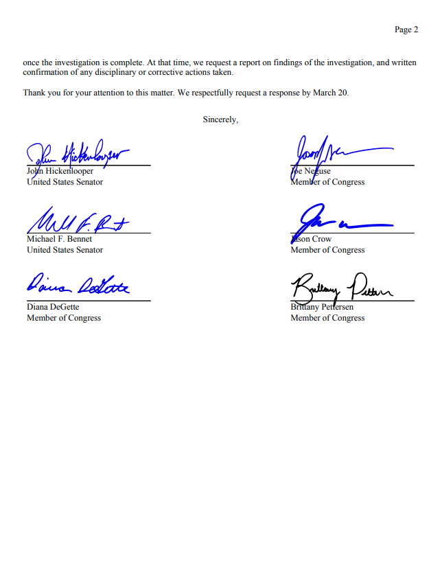 Rep. Jason Crow tweet media