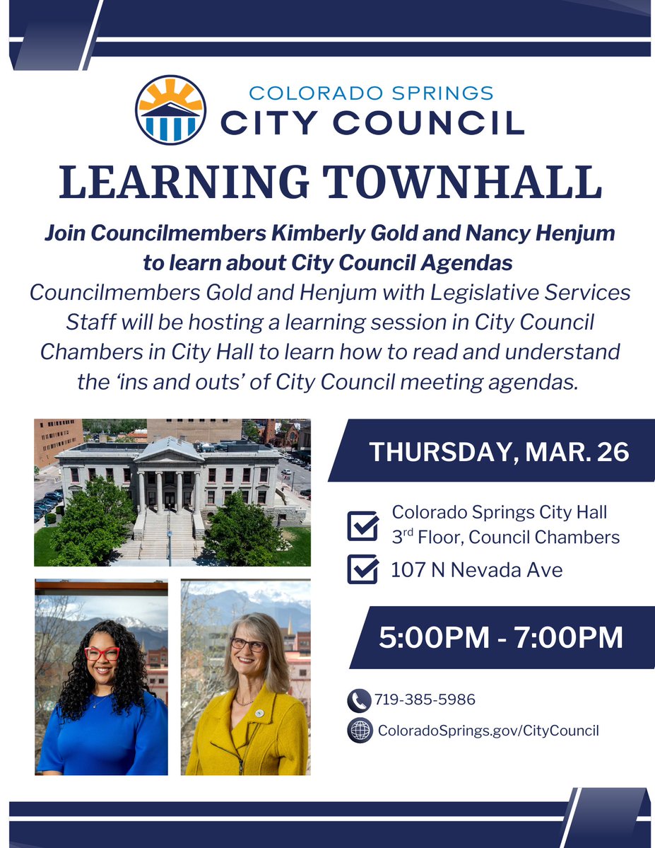 Colorado Springs City Council tweet media