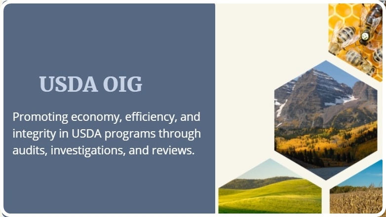 USDA OIG tweet media