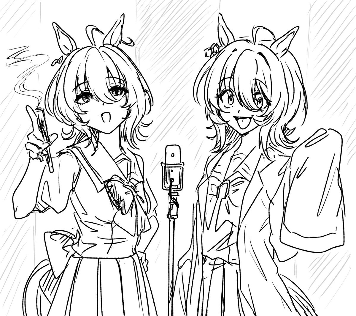 atusugiruze's tweet photo. アプリタキオンだよ〜
劇場版タキオンダヨ〜 https://t.co/HKtnnw5gxn