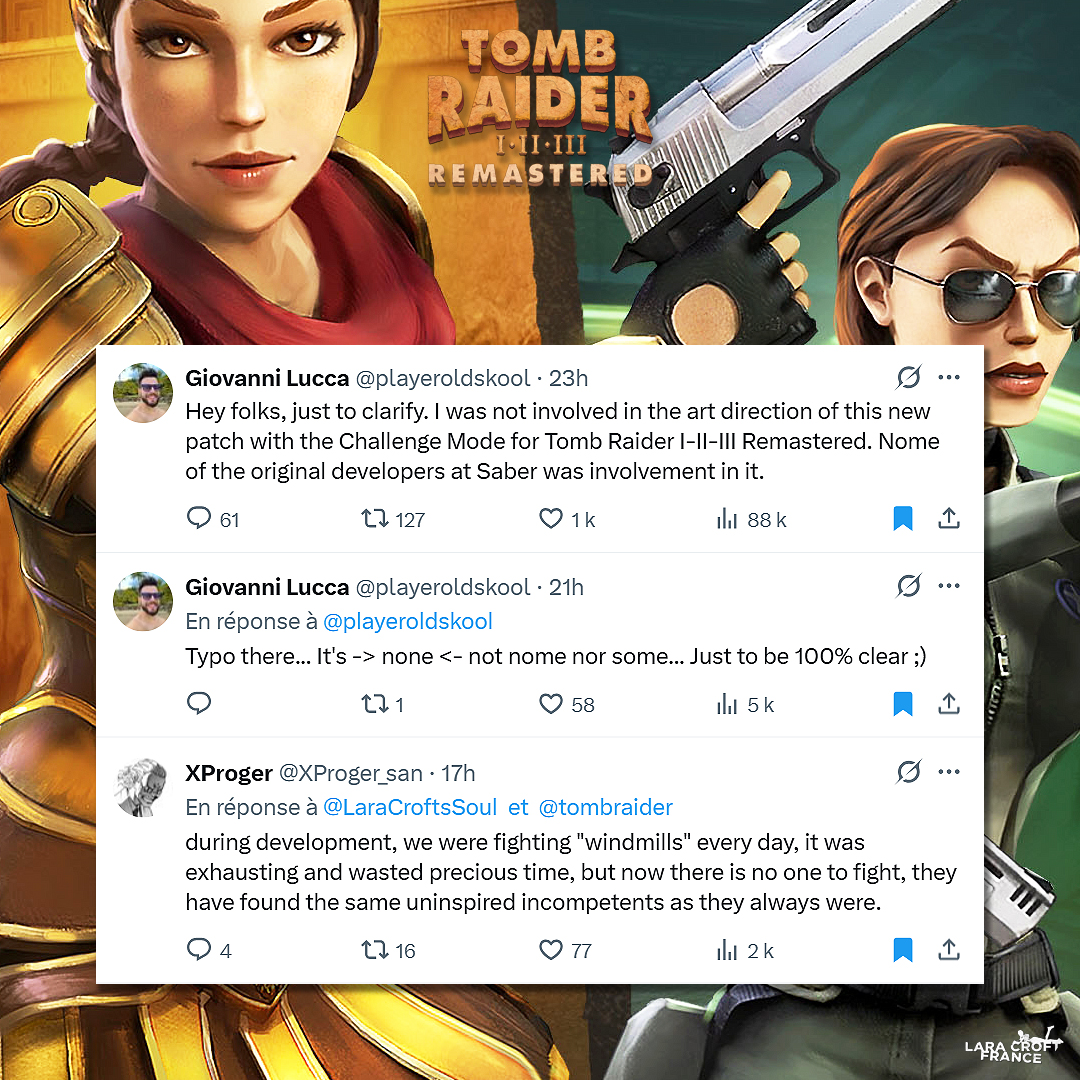 Lara Croft France 🐉 (En/Fr) tweet media