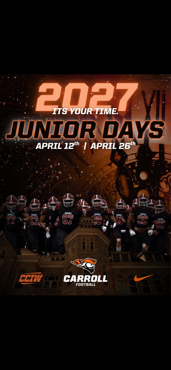 JaydenKarger09's tweet photo. Thank you for the junior day invite @CoachHolleyCU 

@StmaFB 
@PrepRedzoneMN https://t.co/klzDkCRmgo