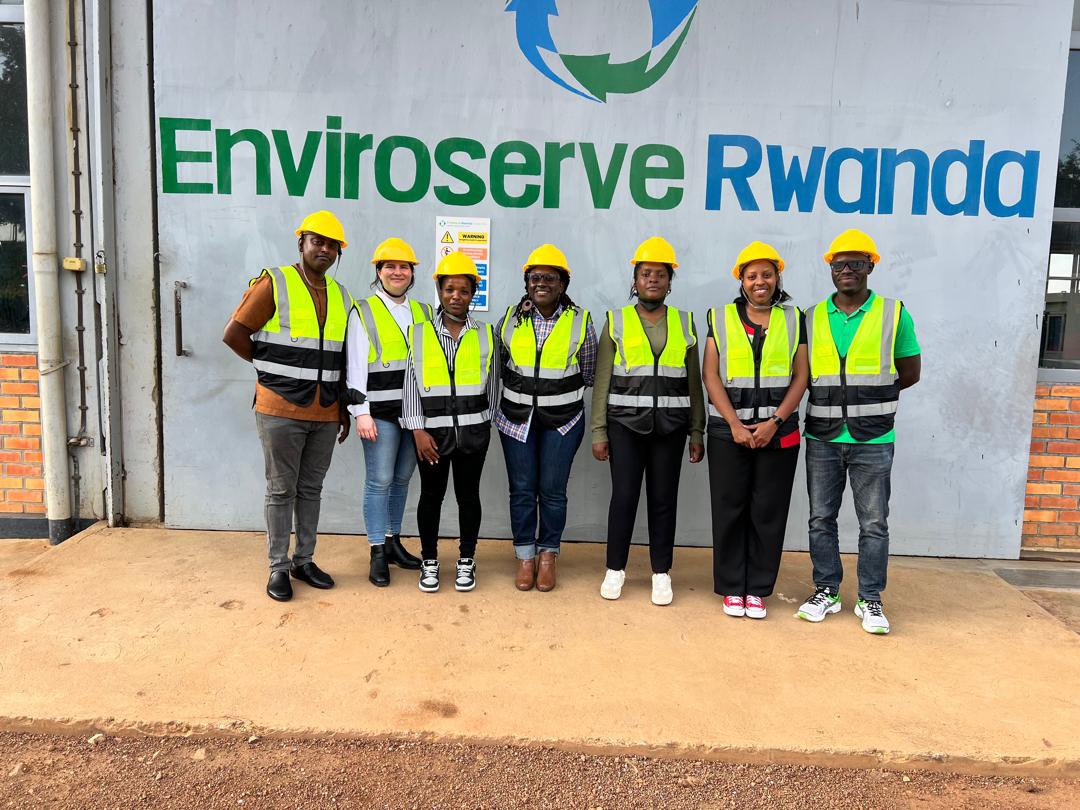 BusinessResear8's tweet photo. Today, GIZ, under the SWITCH to Circular Economy in East and Southern Africa (SWITCH-2-CE in ESA) programme visited PSF/BRC to learn about Rwanda’s Extended Producer Responsibility (EPR) system for plastic and e-waste. After the meeting, a site visit was conducted to Enviroserve, https://t.co/InGj6D0rY1