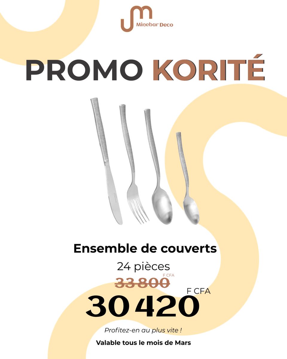 MinebarDeco's tweet photo. Jusqu’au 31 Mars, profitez de la promo korite 🤩! Moins 10% sur notre sélection ✨, 
À vous de jouer 🛒💥! https://t.co/FdRMu1kGf8