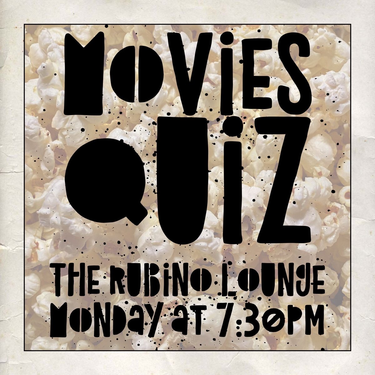 QuizzicalQuiz's tweet image. Join us on Monday at #TheRubinoLounge in #Redfield for our next #QuizNight! 7pm start for our #Movies #Quiz with cash and vouchers to be won