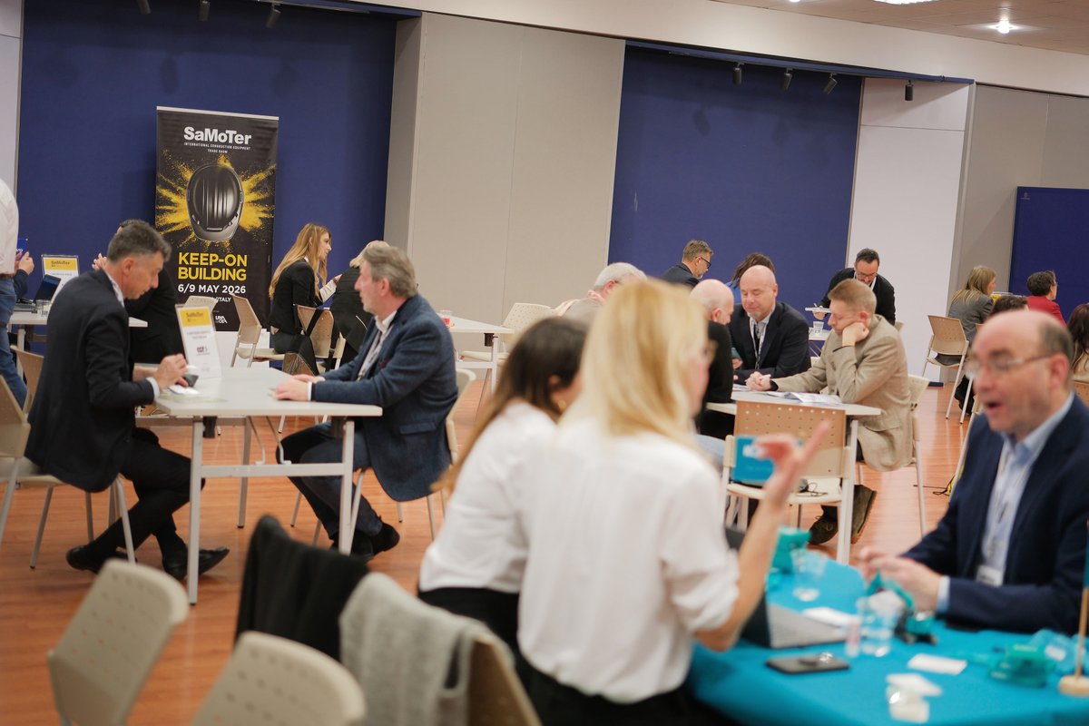 samoterverona's tweet photo. The SaMoTer B2Press kicked off the journey to the 32nd International Construction Equipment Exhibition.

Exhibitors and trade press previewed innovations, automation, sustainability, and digitalization shaping the future of construction equipment.

See you in Verona, 6–9 May 2026 https://t.co/Ydo6AdRkic