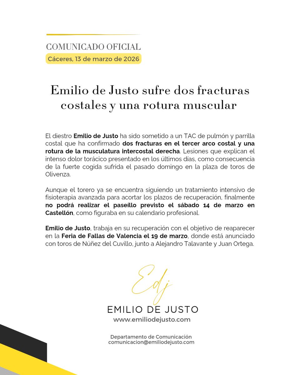 Emilio de Justo tweet media