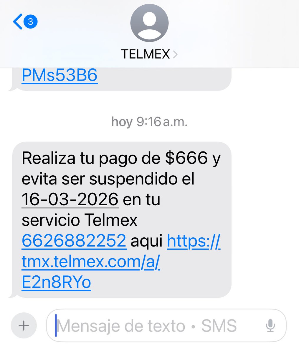 NoeliaASau's tweet photo. @TELMEXSoluciona @infinitum Hoy llegó la amenaza de suspensión y por lo visto hasta hoy, así será, creo que me iré a la @Profeco https://t.co/VinYDPDl4v