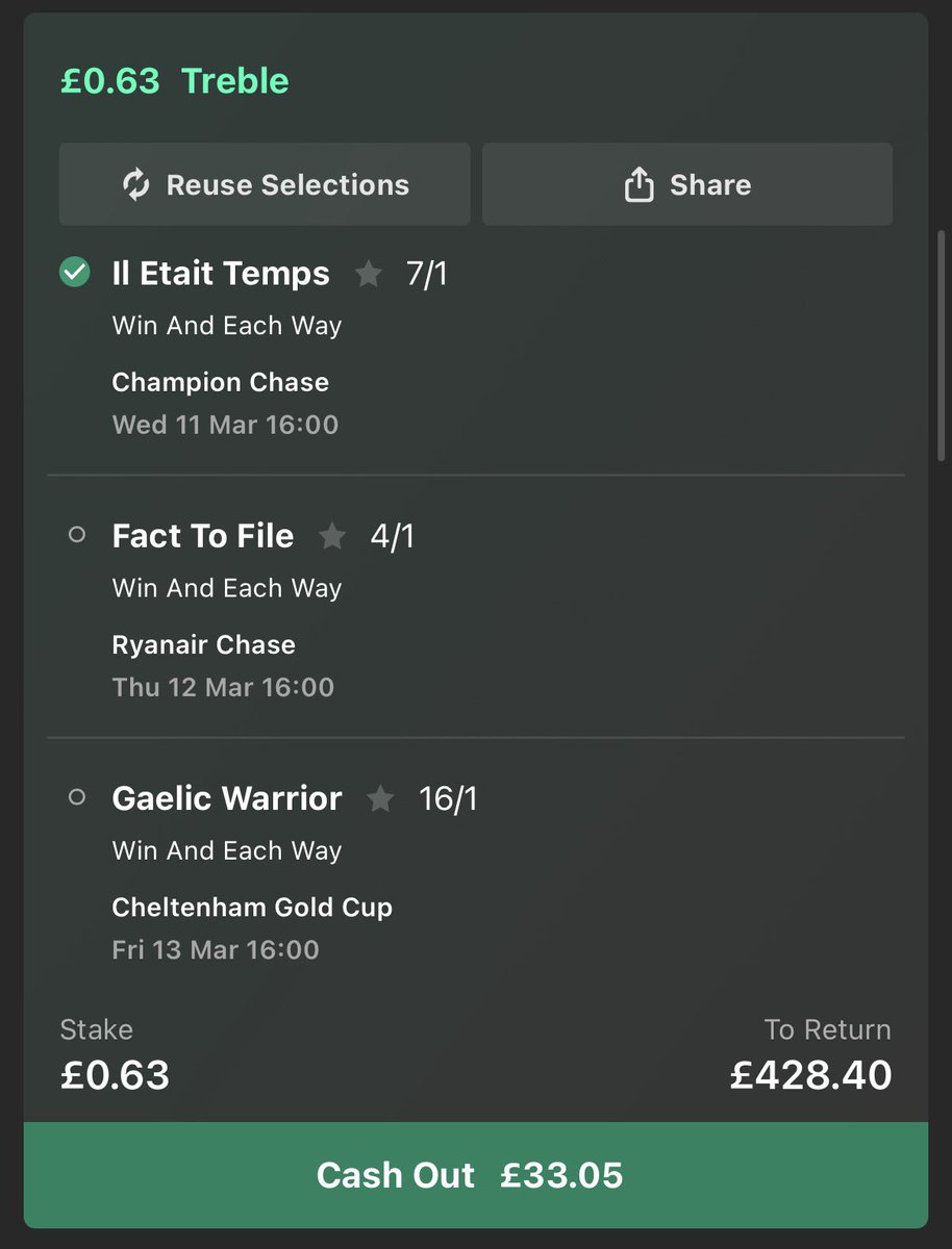 Mullins and JP should be paying me out for Fact To File, shambles 🤣