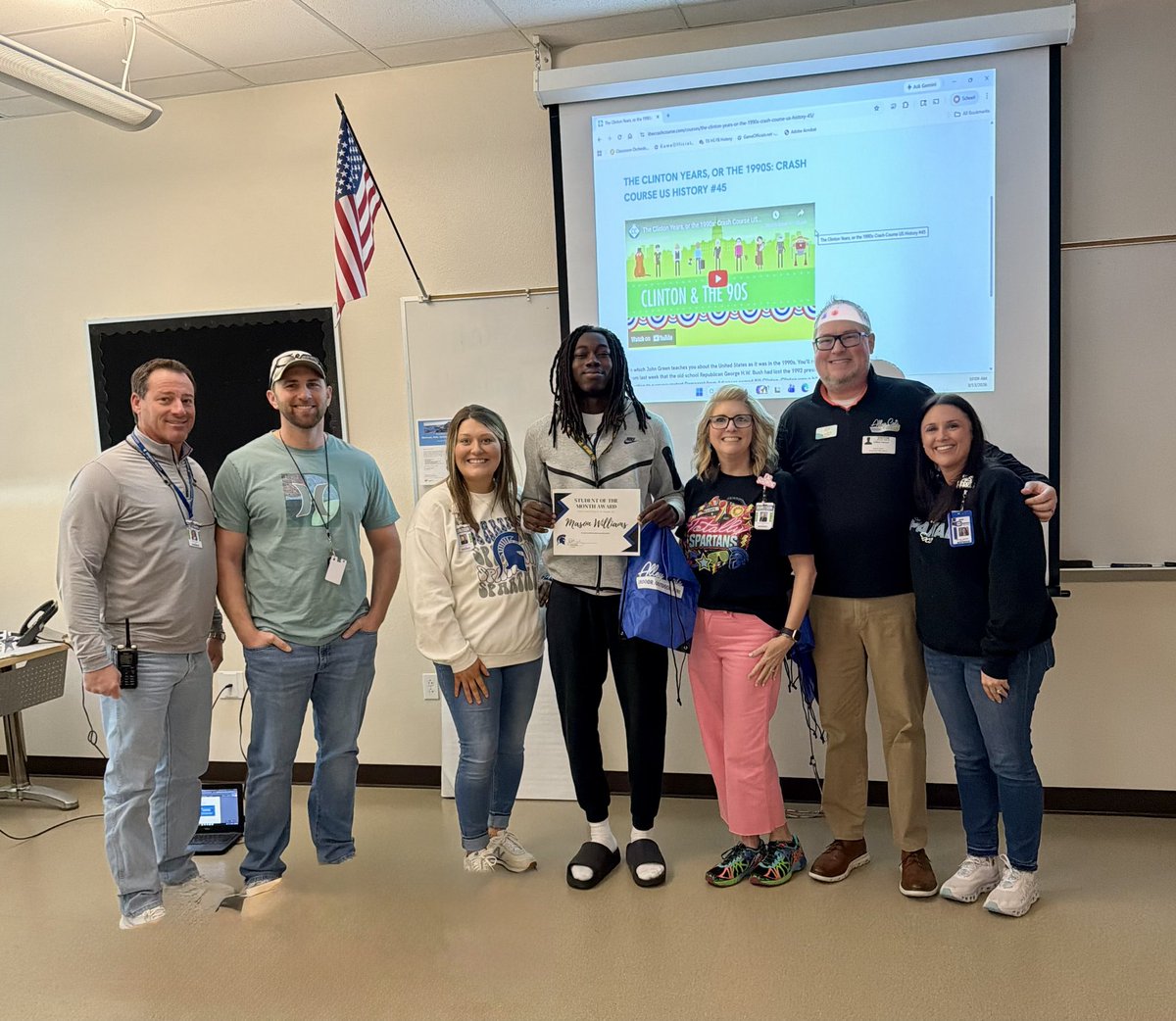 Centennial Spartans tweet media