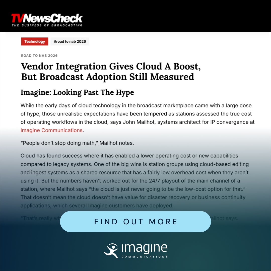 Imagine Comms tweet media