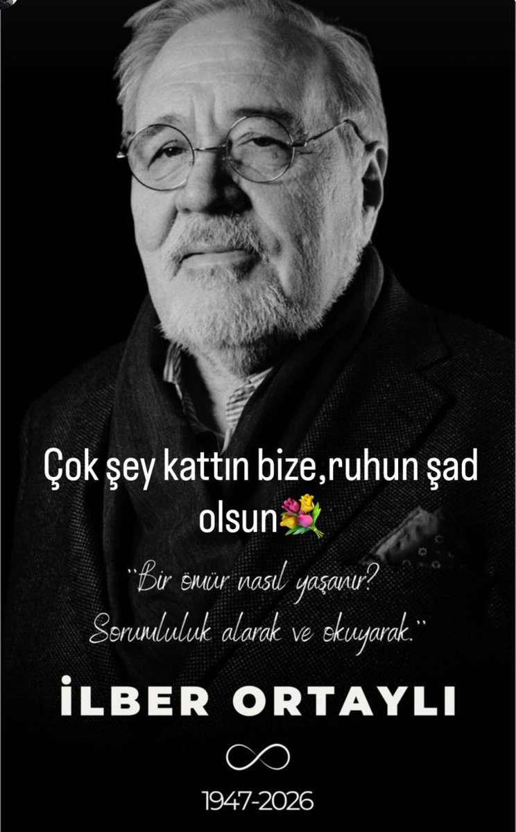 bahadirkuman's tweet photo. Ülkemizin sahip olduğu çok değerli bir aydınımızı kaybettik. 
Mekanı cennet olsun inşallah. https://t.co/hCB58Owzjo