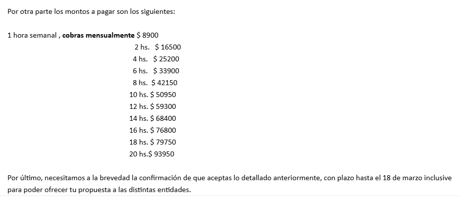 "los jovenes no quieren trabajar" 
las propuestas que me llegan 💀💀💀