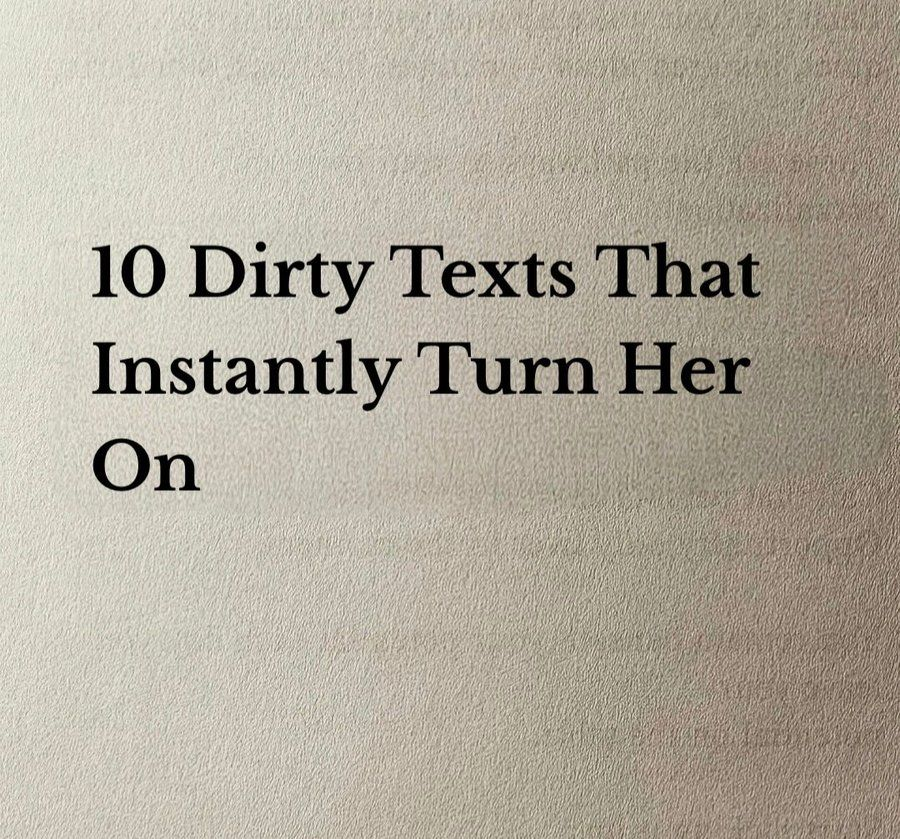 ActiveVibes_'s tweet photo. 10 Dirty Texts That Instantly Turn Her On

// Thread // https://t.co/j1zG0g1M1b