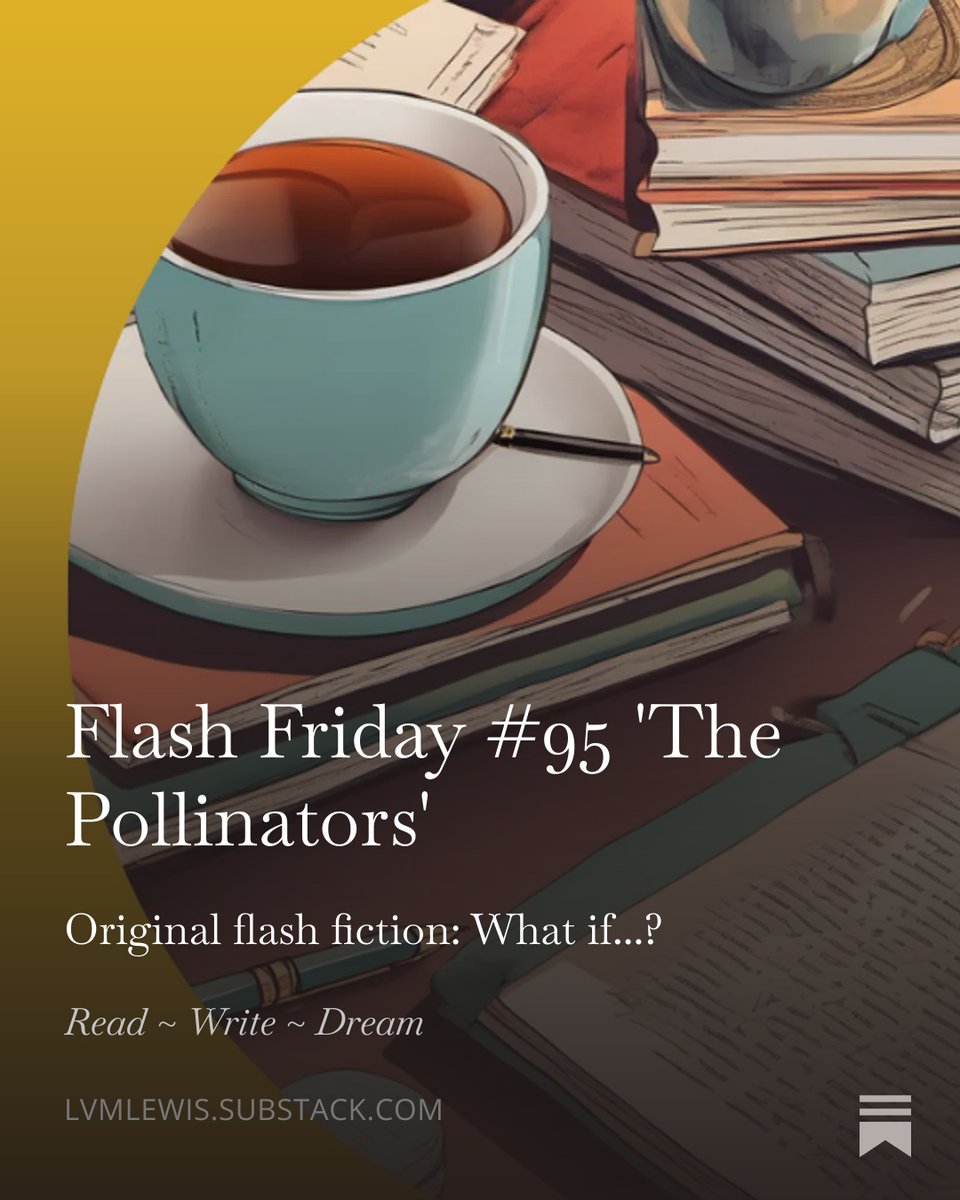 LucyVMLewis1's tweet image. Happy #FlashFriday folks! The sun is shining here in South Wales, so moods here are much brighter...🏴󠁧󠁢󠁷󠁬󠁳󠁿🌞
This week's story ventures into speculative fiction, a classic 'what if' tale...✍️
Now live over on Substack - do give it a read...😘
#WritingCommunity 
#flashfiction
#writing