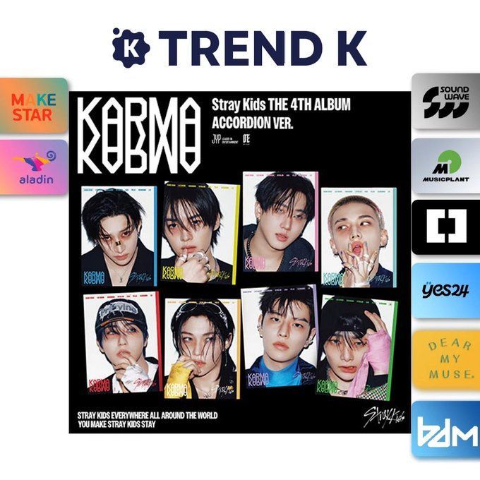 STRAY KIDS - Karma Album 

w/ Makestar Aladin Soundwave Music Plant Yes24 BDM Fans Shop DMM POB PC
₱726 s.shopee.ph/10sWhd0qTa

wts lfb ph skz bang chan changbin han felix seungmin in i.n lee know hyunjin compact skzoo accordion ceremony pb reg ver pre listening event