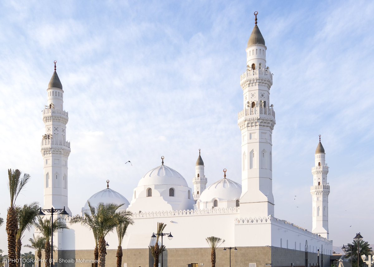 thekingdom_ksa's tweet photo. مسجد قباء .. 
أول مسجد أُسِّس على التقوى،
و أول مسجد بناه النبي مُحمد ﷺ بالمدينة المنورة . 
📸: @Shoaib_s9 https://t.co/547PkPiJ6i