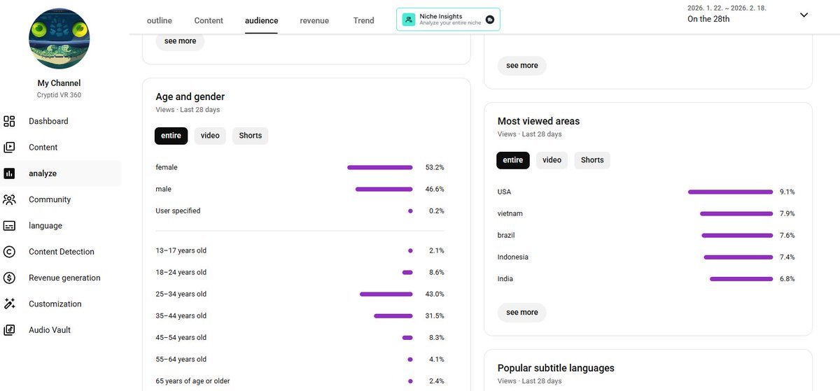 Cryptid VR 360 tweet media