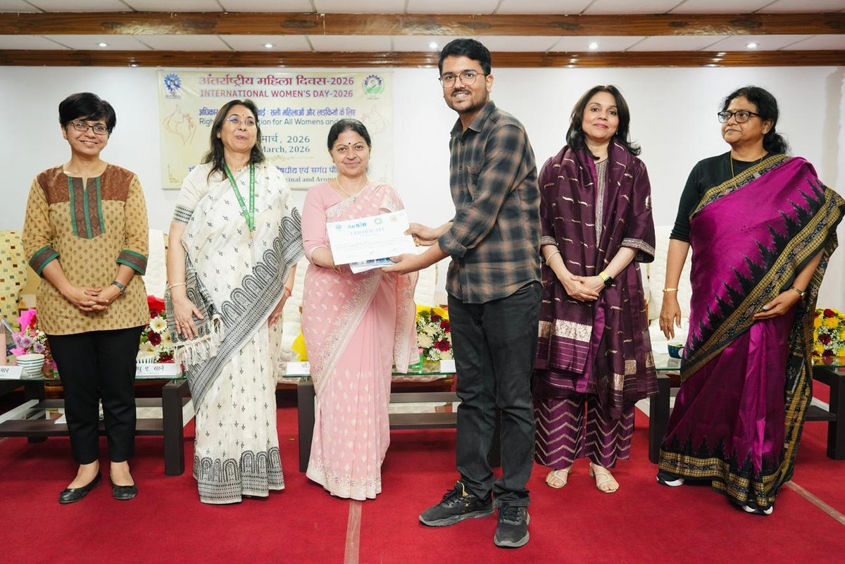 CSIR-CIMAP tweet media