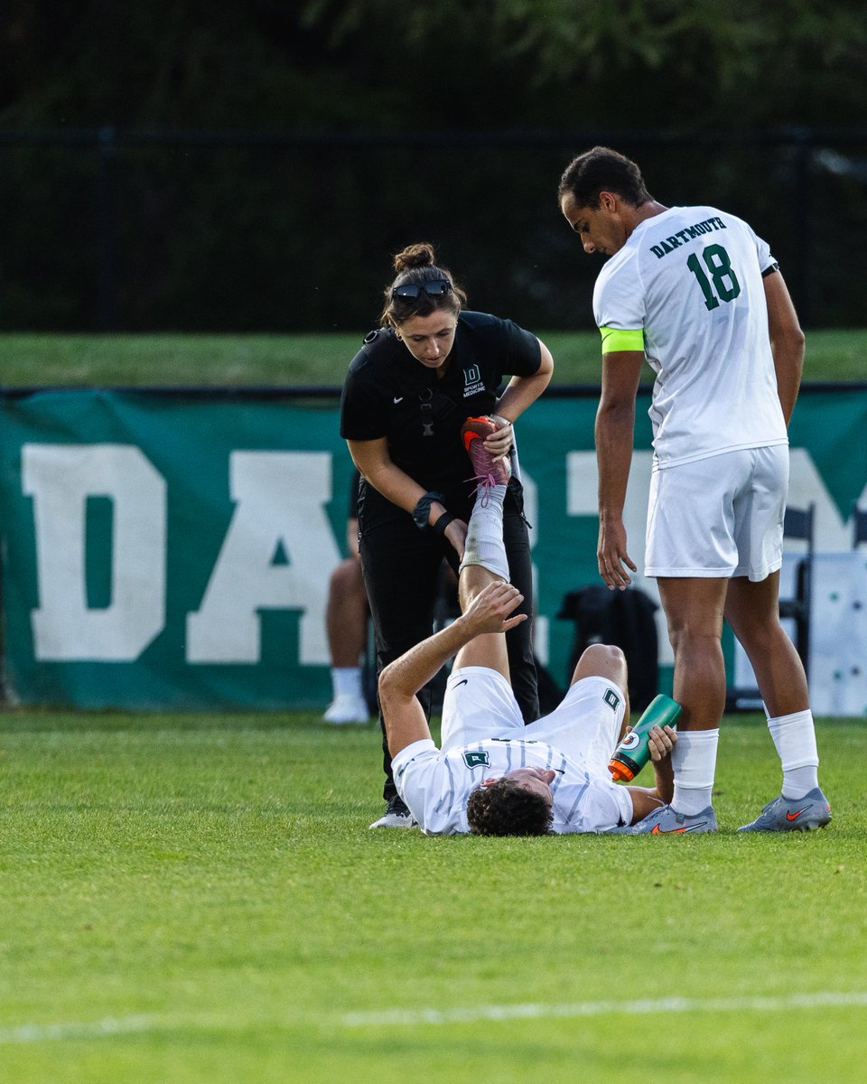 DartmouthMSoc's tweet photo. The real MVP - happy National Athletic Training Month, Mollie!

#GoBigGreen | #TheWoods https://t.co/h3PgY2POHt