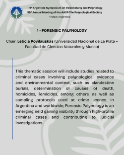 AASP-The Palynological Society tweet media