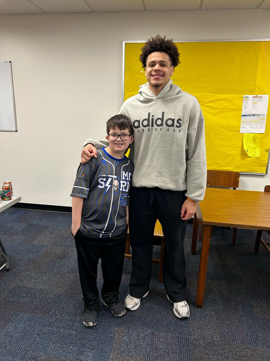 Our peer to peer group had a special guest today who brought in some pizzas for them. The group played video games and hung out together for a bit. Thanks Stevie Elam for bringing the special treat!