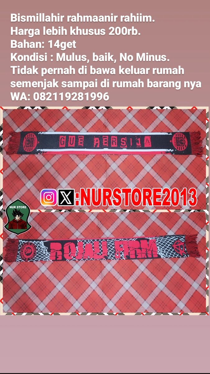 NurStore2013's tweet photo. Bismillahir rahmaanir rahiim
Di Jual #KoleksiPribadi
Untuk detail ada di gambar masing-masing.
Wa : 0821 1928 1996 https://t.co/f4h7krg2tz