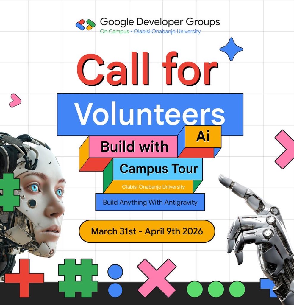 GDG on Campus, OOU tweet media