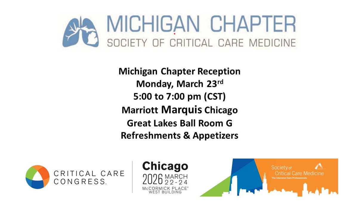 SCCM Michigan Chapter tweet media