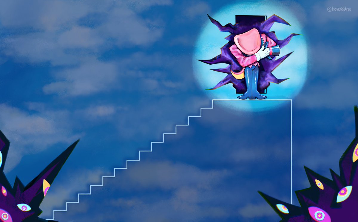 In case I don’t see ya…
goodafternoon, goodevening and goodnight! 🎩👁️☁️

#TADC #TheAmazingDigitalCircus #AmazingDigitalCircus #Caine