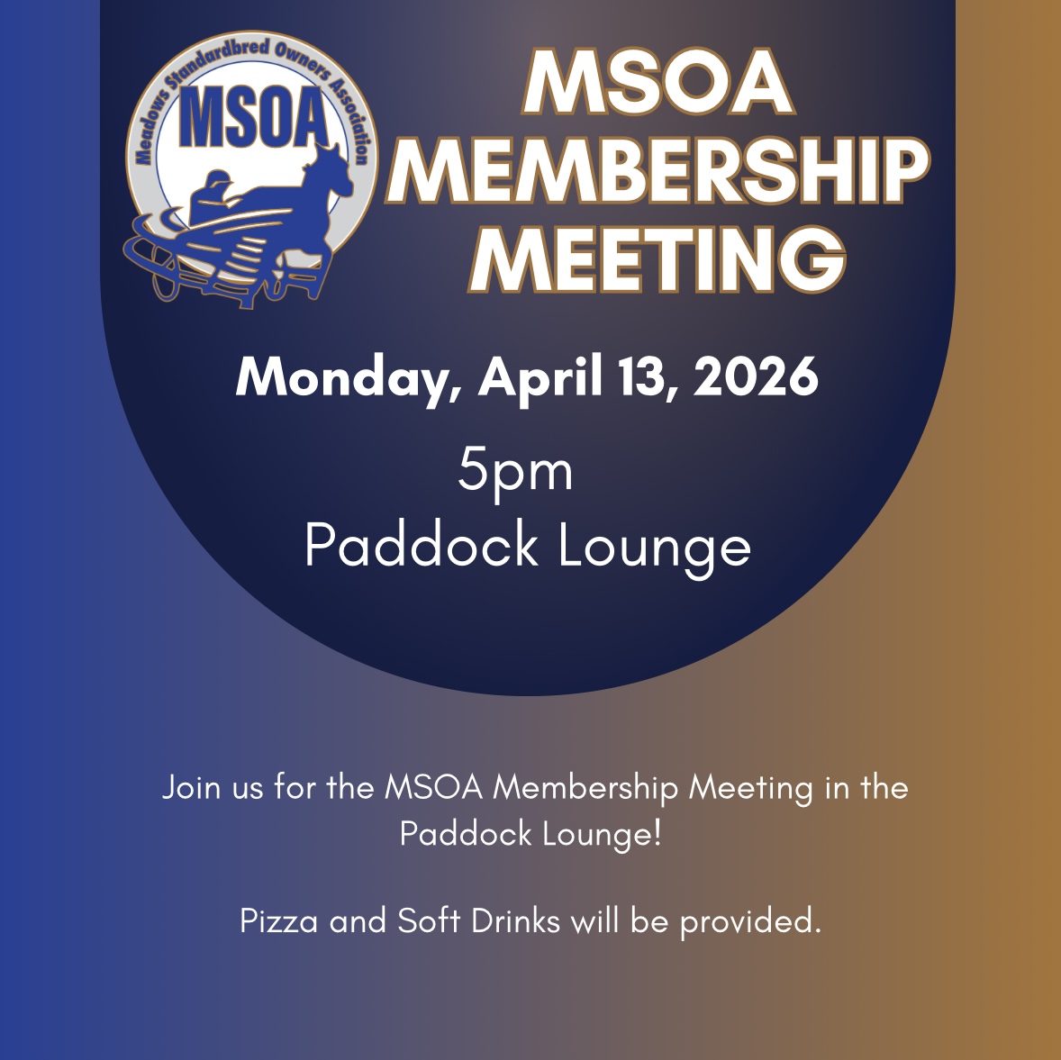 Meadows Standardbred Owners Association tweet media