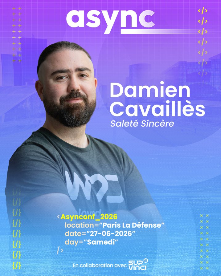 ASYNCONF 2026 tweet media