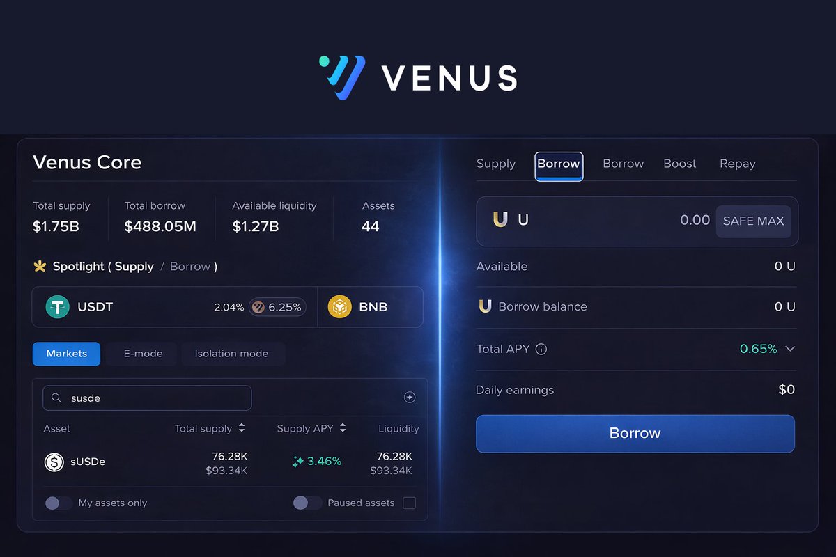 Venus Protocol tweet media