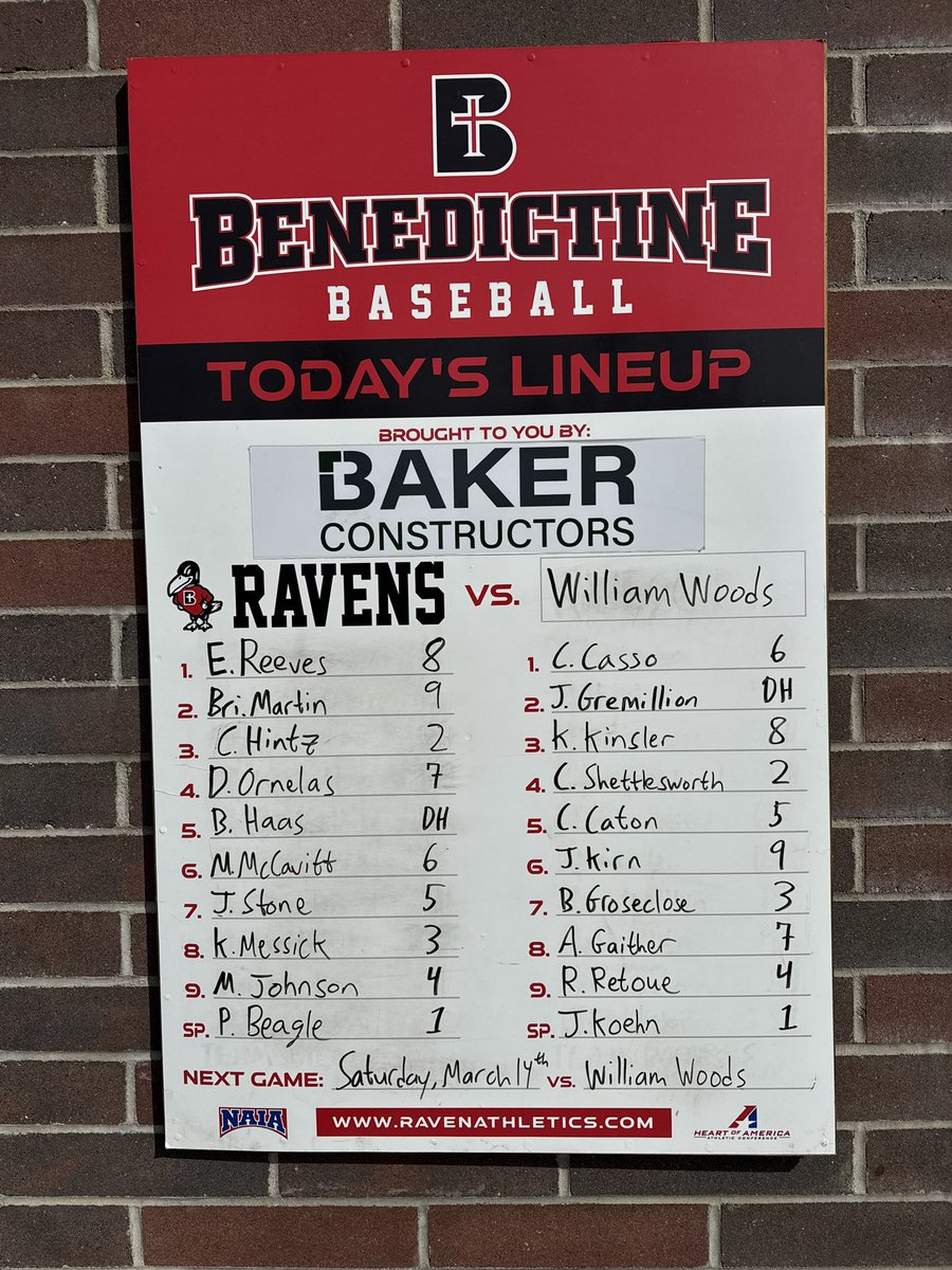 Benedictine Baseball tweet media