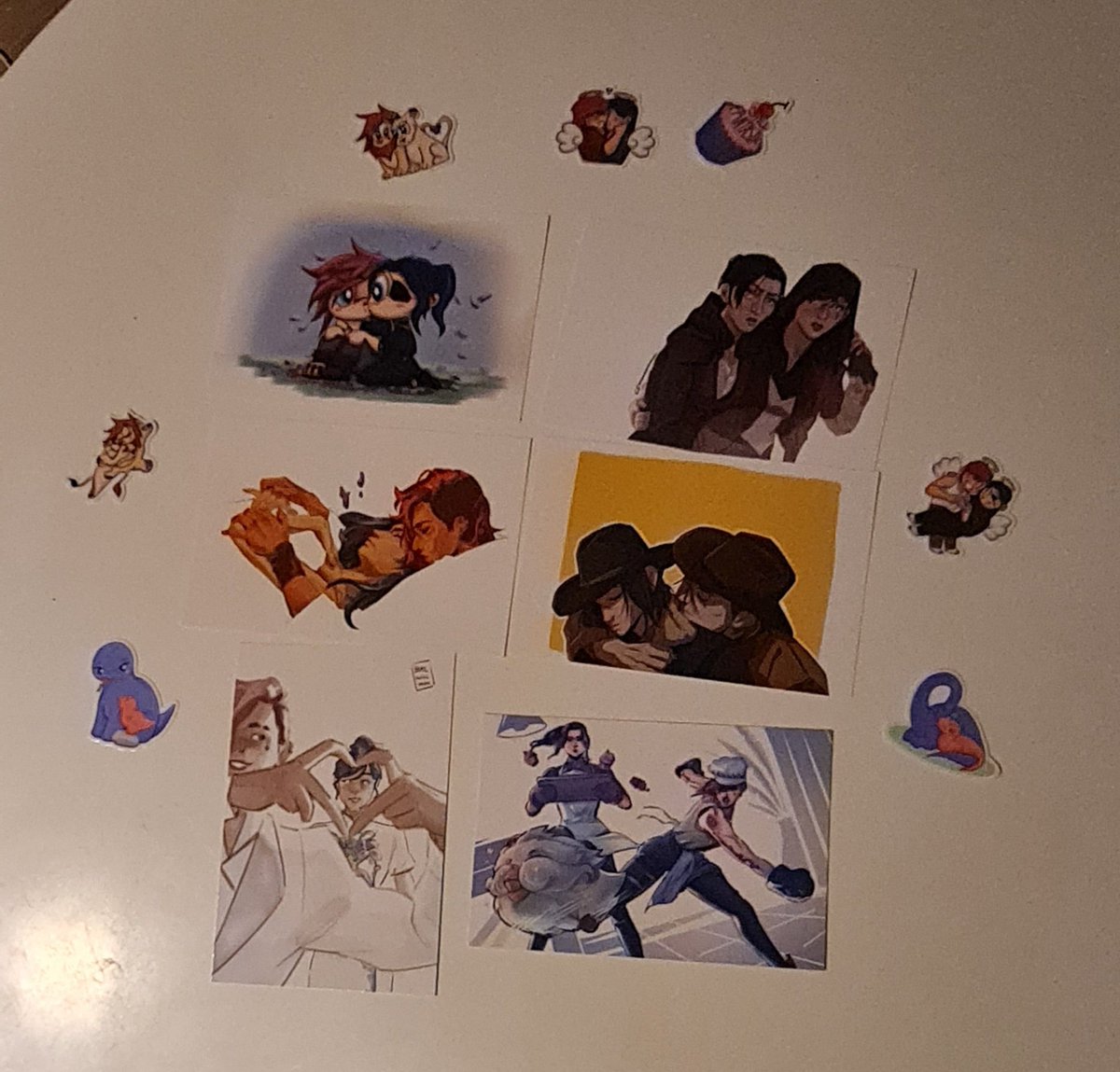 Matwin21's tweet photo. It took a while to get here, but they have finally arrived!! Thank you so much to all the artists who participated in this project! And everyone who made it possible to make it happen!

@stillcaitvi 
#PaintItForward #stillfantastic #caitvi #arcane https://t.co/zc6bfpCS9W