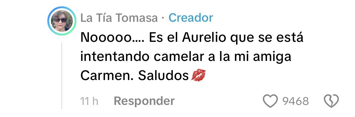 Os dejo por aqui mi primera hazaña por la seccion de comentarios de tiktok. Esto sigue....