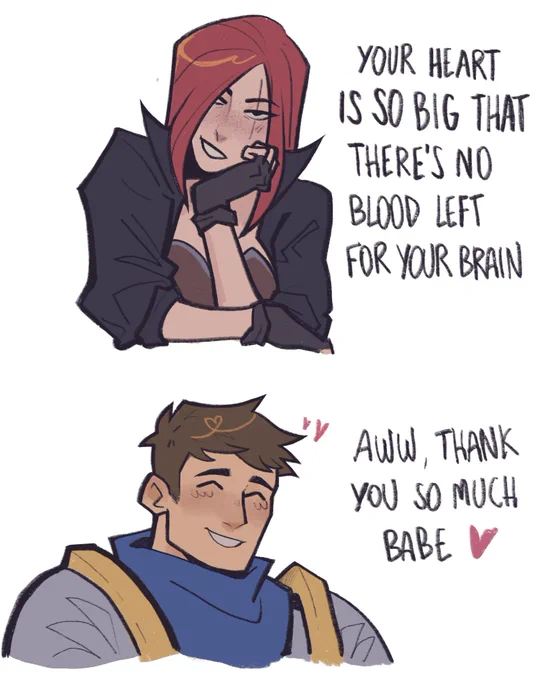 Monthly Garen x Katarina post 

#LeagueOfLegends 