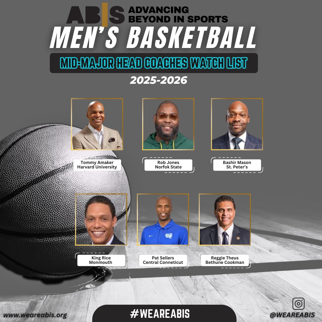 WeAreABIS's tweet photo. Congrats to the 23 head coaches on this year's Watchlist! See you in the Big Dance! https://t.co/ziT3DLuTxJ