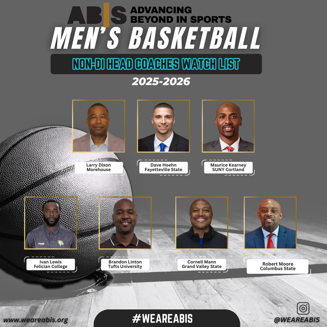 WeAreABIS's tweet photo. Congrats to the 23 head coaches on this year's Watchlist! See you in the Big Dance! https://t.co/ziT3DLuTxJ