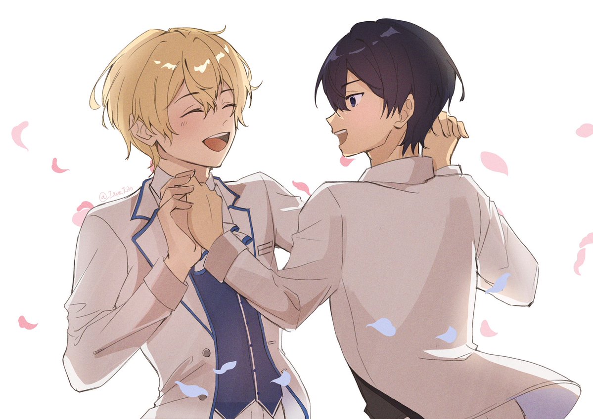 💙14/03🖤
Happy White Day!!!

__________
Wish I could join the SAO White Day POPUP😊😊😊

#ユージオ #Eugeo #Kirito #キリユジ #SAO