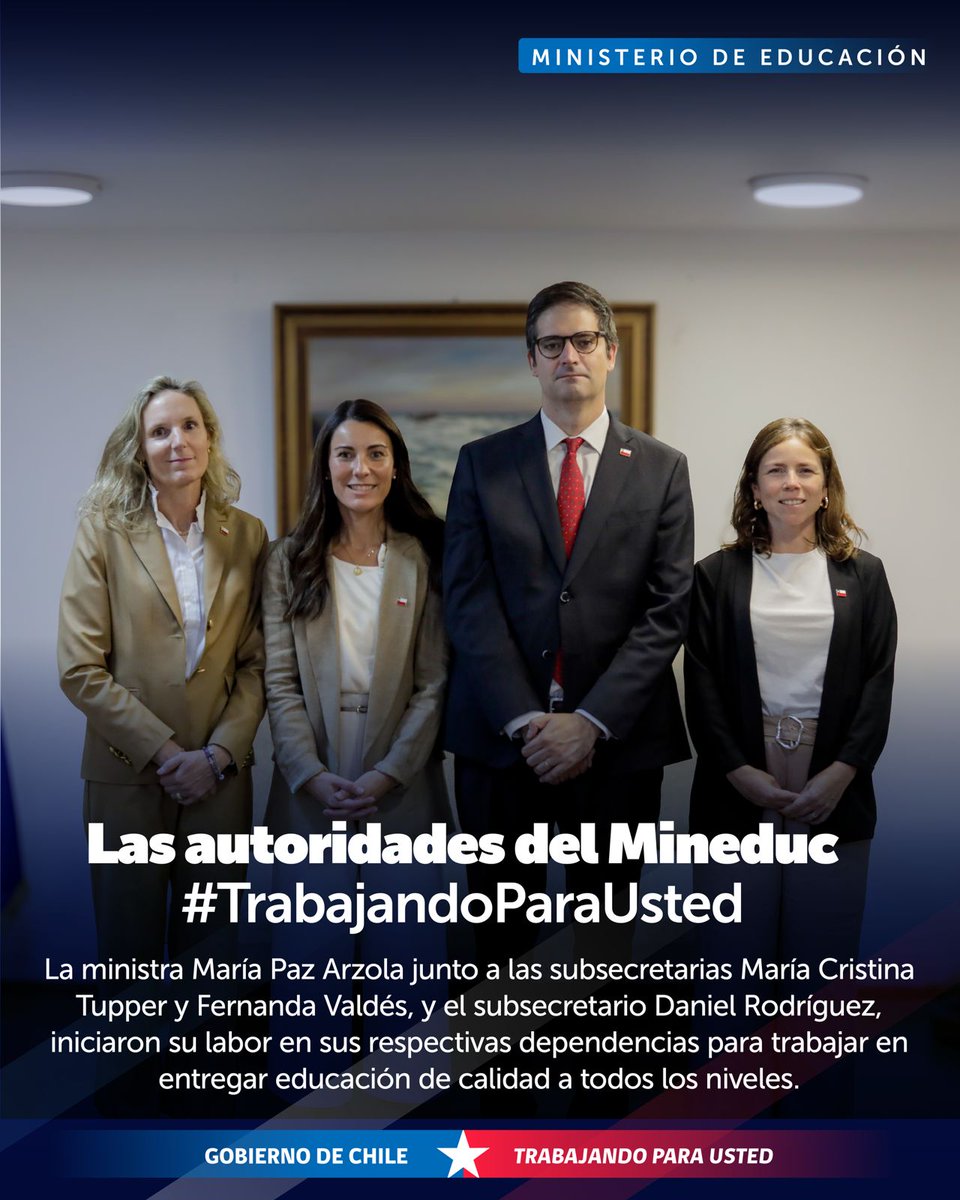 Ministerio de Educación tweet media