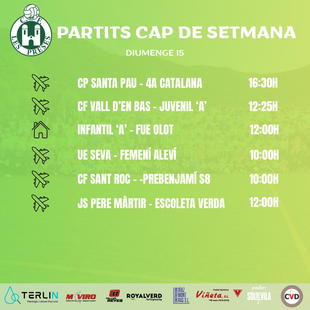 CF Les Preses tweet media