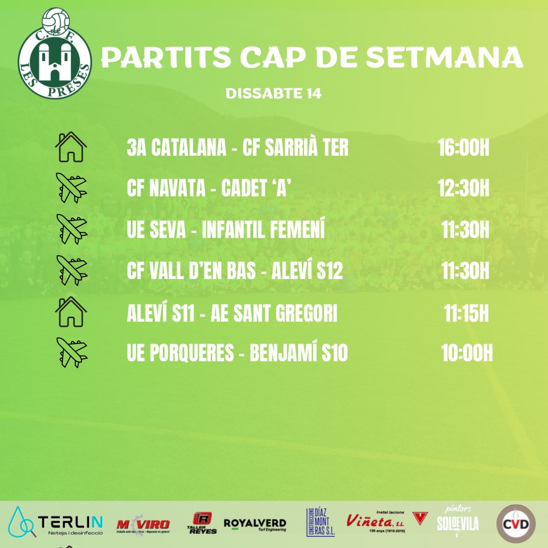 CF Les Preses tweet media