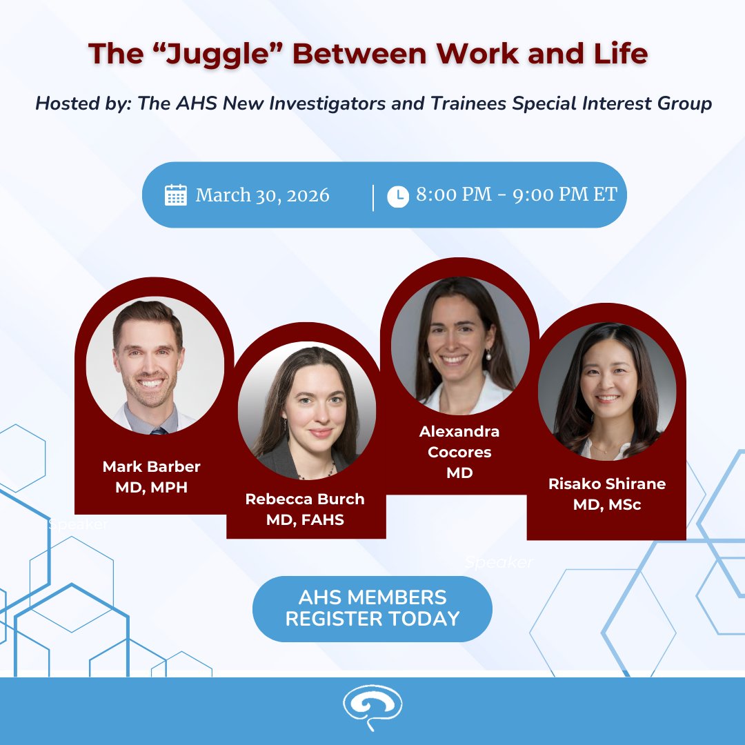 American Headache Society tweet media