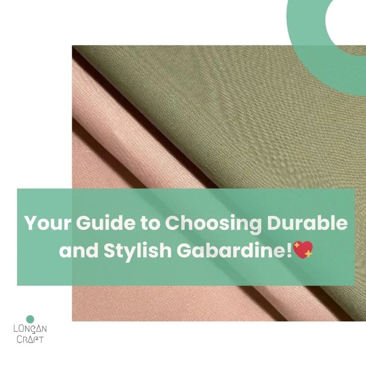 longancraft's tweet photo. 👔 How to Spot Premium Gabardine!

🔎 Look for tight, smooth weave with fine diagonal ribs
🤲 Firm but flexible texture
🎨 Rich, even color with natural sheen
💪 Wrinkle-resistant &amp; quick to recover
⚖️ Moderate weight
🛡️ Durable with no pilling

👉Shop now！ https://t.co/pBDoVkCVBN