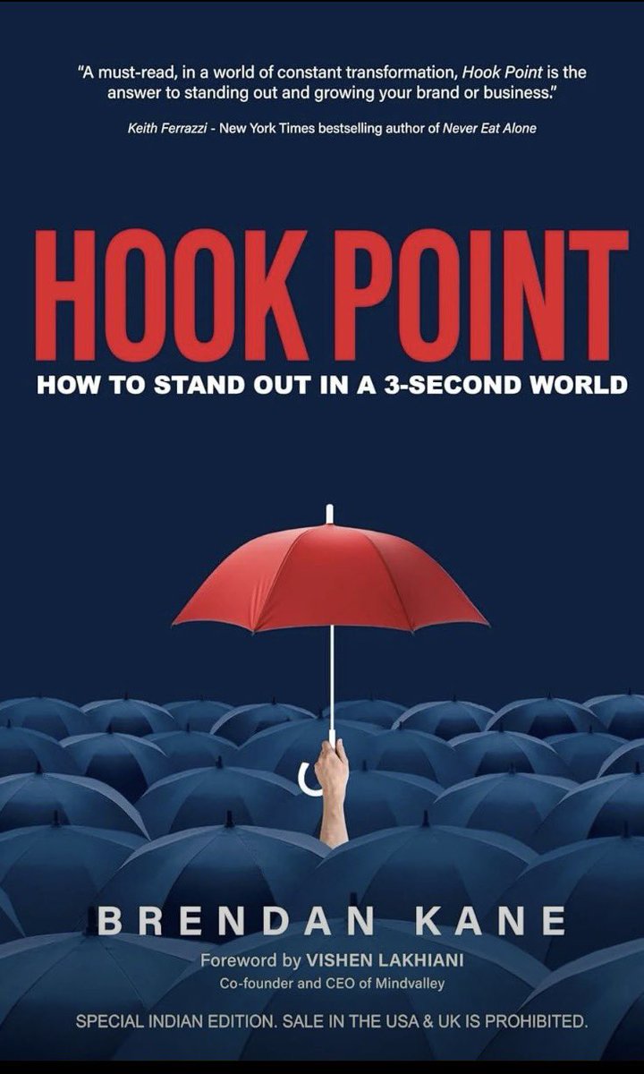 maria_freiria's tweet photo. #Libros "Hook Point: Cómo destacar en un mundo de 3 segundos" Sobre la #Inmediatez 
➕Me gusta este autor, porque durante mucho tiempo fue "el hombre que estaba detrás de escena" y después salió y triunfó tan solo en treinta días https://t.co/M73KDpGAgb #mftrends26 #socialmedia https://t.co/Ql1XDMGcXF