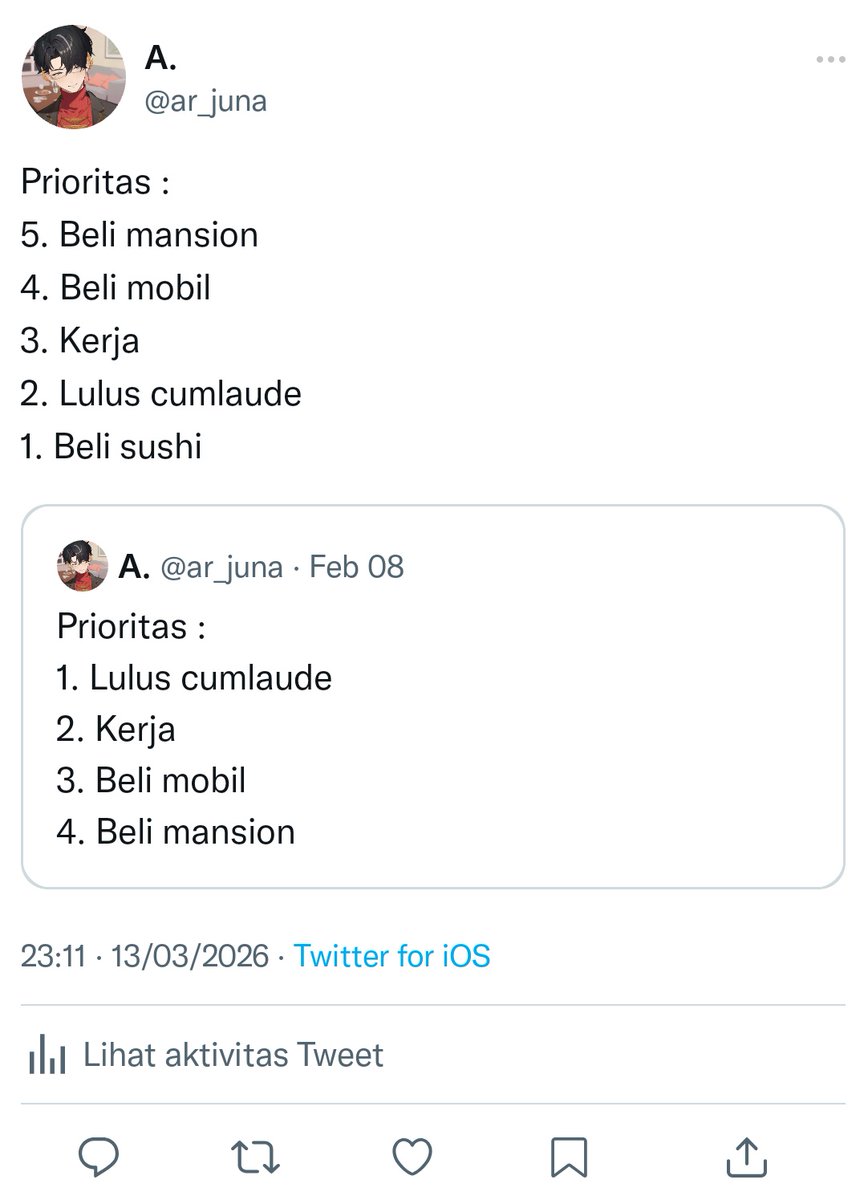 dashydoom's tweet image. #SunNote gak salah kan prioritasnya?