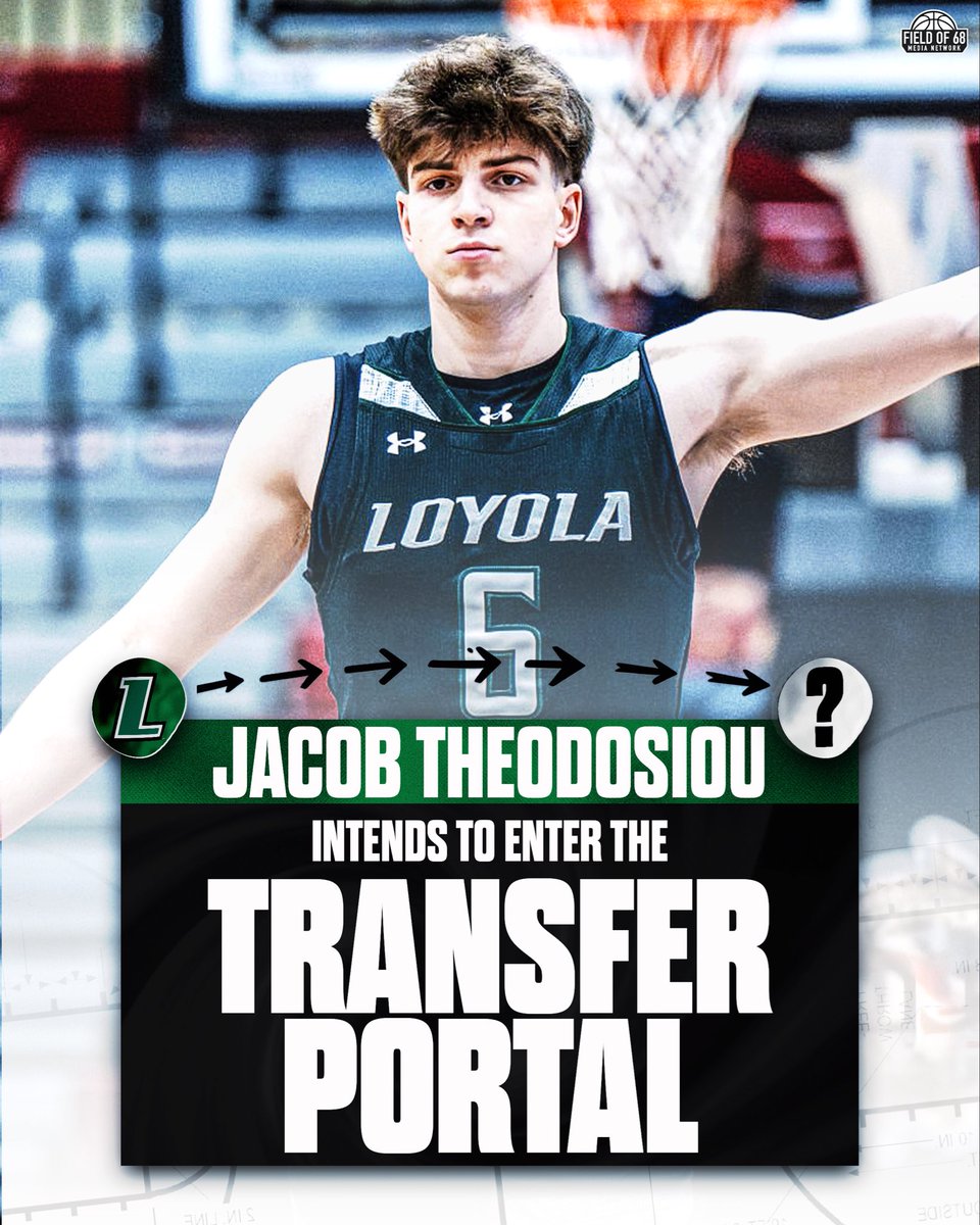 TheFieldOf68's tweet photo. Loyola MD’s Jacob Theodosiou plans to enter the portal, his agent Connor Odom told @TheFieldOf68. https://t.co/ELQ7KJvHA0